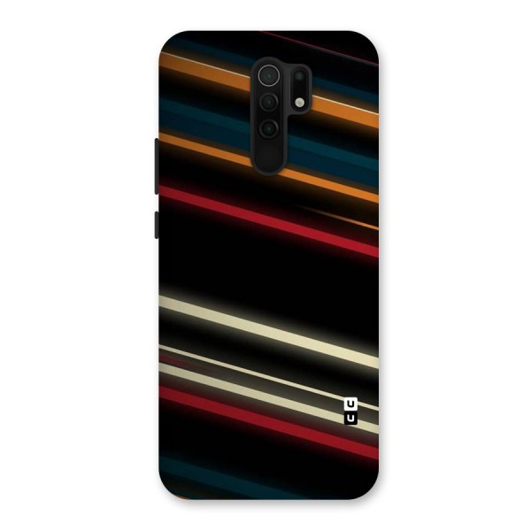 Light Diagonal Stripes Back Case for Redmi 9 Prime