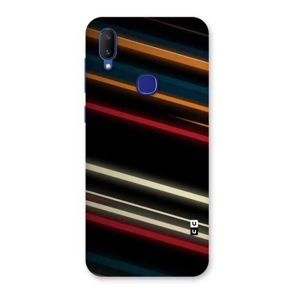 Light Diagonal Stripes Back Case for Vivo V11