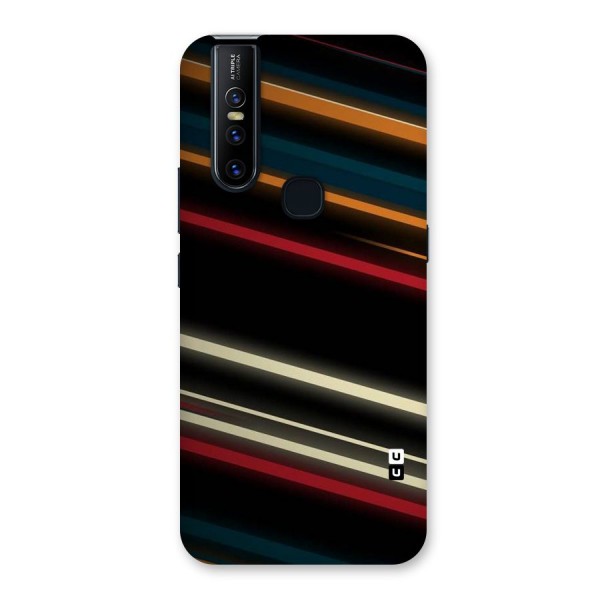 Light Diagonal Stripes Back Case for Vivo V15