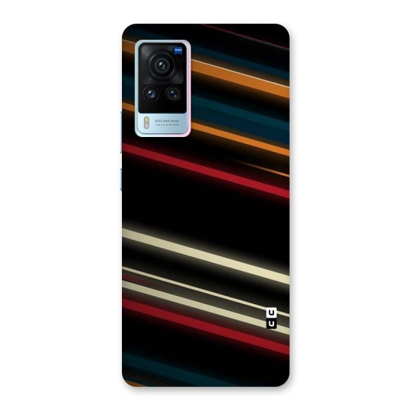 Light Diagonal Stripes Back Case for Vivo X60 Pro