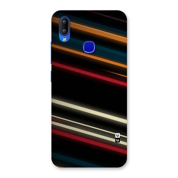 Light Diagonal Stripes Back Case for Vivo Y91