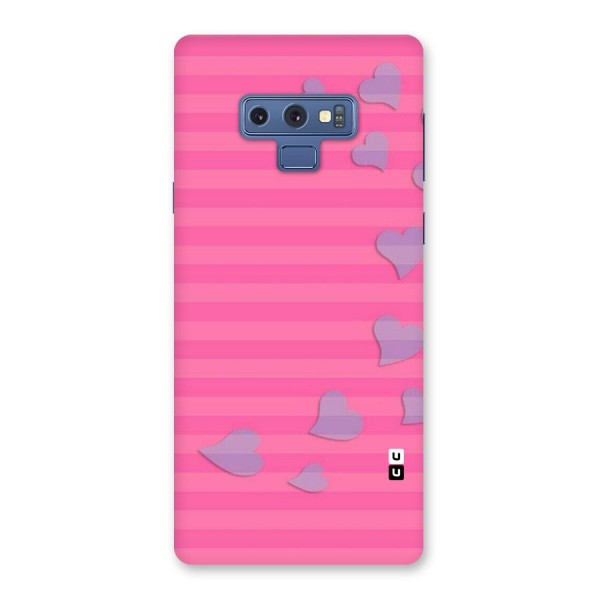 Light Heart Stripes Back Case for Galaxy Note 9