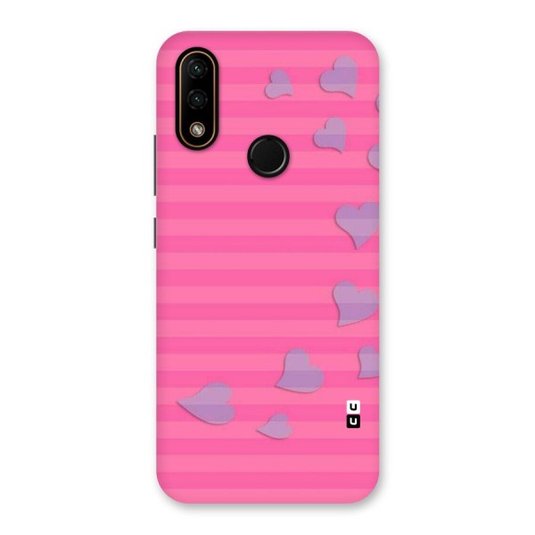 Light Heart Stripes Back Case for Lenovo A6 Note