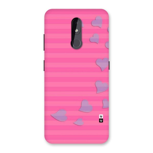 Light Heart Stripes Back Case for Nokia 3.2