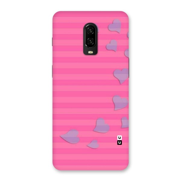 Light Heart Stripes Back Case for OnePlus 6T