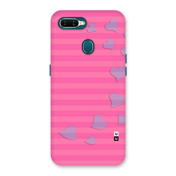 Light Heart Stripes Back Case for Oppo A12