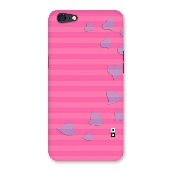 Light Heart Stripes Back Case for Oppo A71