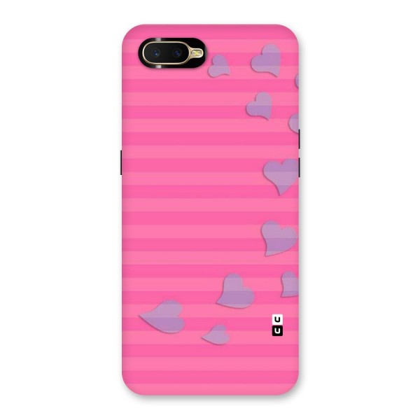 Light Heart Stripes Back Case for Oppo K1