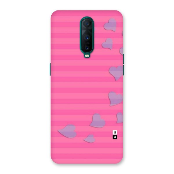 Light Heart Stripes Back Case for Oppo R17 Pro