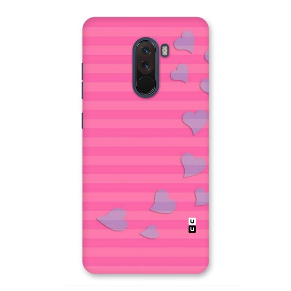 Light Heart Stripes Back Case for Poco F1