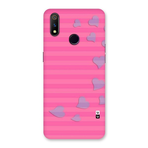 Light Heart Stripes Back Case for Realme 3 Pro