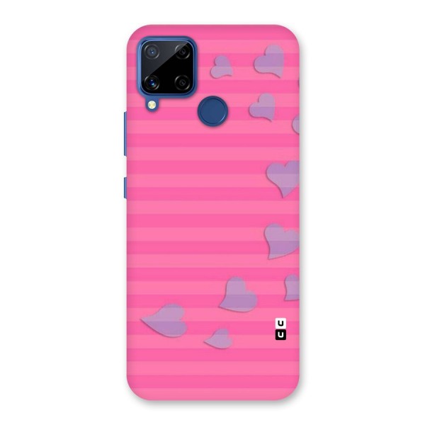 Light Heart Stripes Back Case for Realme C12