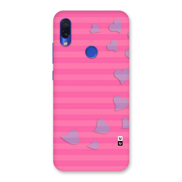 Light Heart Stripes Back Case for Redmi Note 7