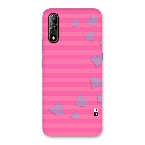 Light Heart Stripes Back Case for Vivo S1