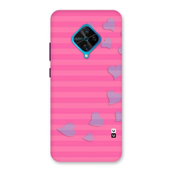 Light Heart Stripes Back Case for Vivo S1 Pro