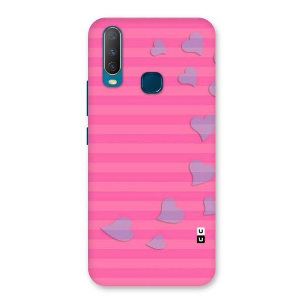 Light Heart Stripes Back Case for Vivo Y17