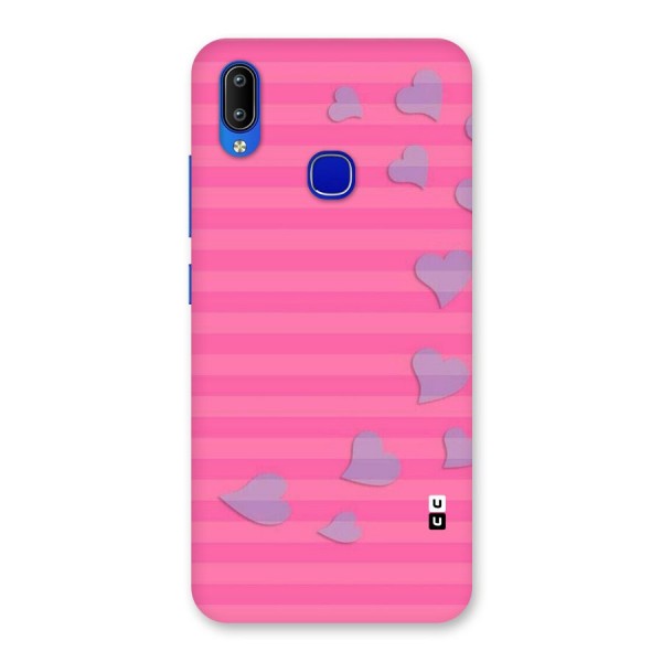 Light Heart Stripes Back Case for Vivo Y91