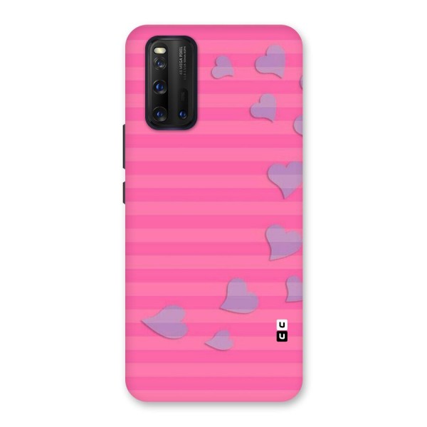 Light Heart Stripes Back Case for Vivo iQOO 3