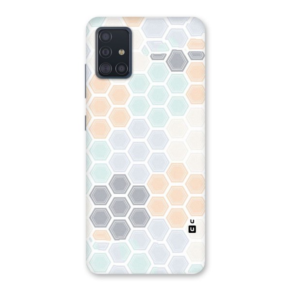 Light Hexagons Back Case for Galaxy A51