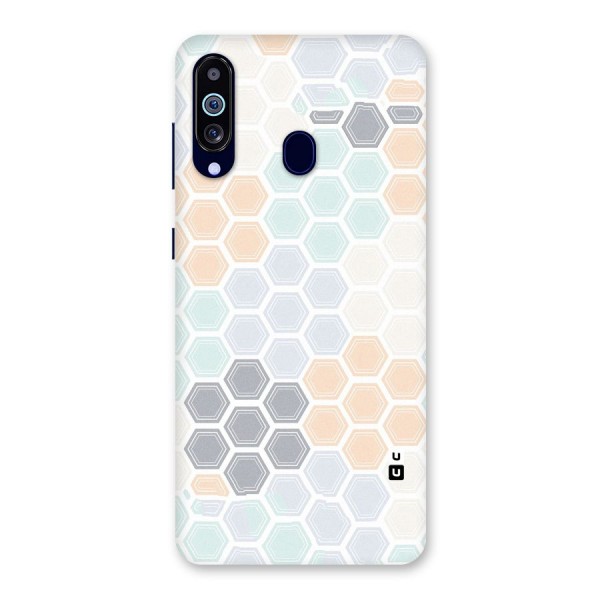 Light Hexagons Back Case for Galaxy A60