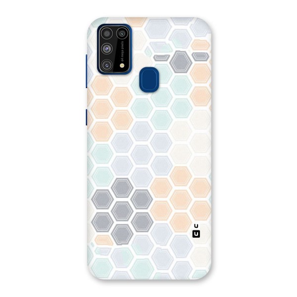 Light Hexagons Back Case for Galaxy F41