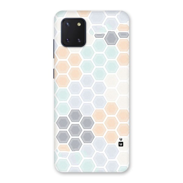 Light Hexagons Back Case for Galaxy Note 10 Lite