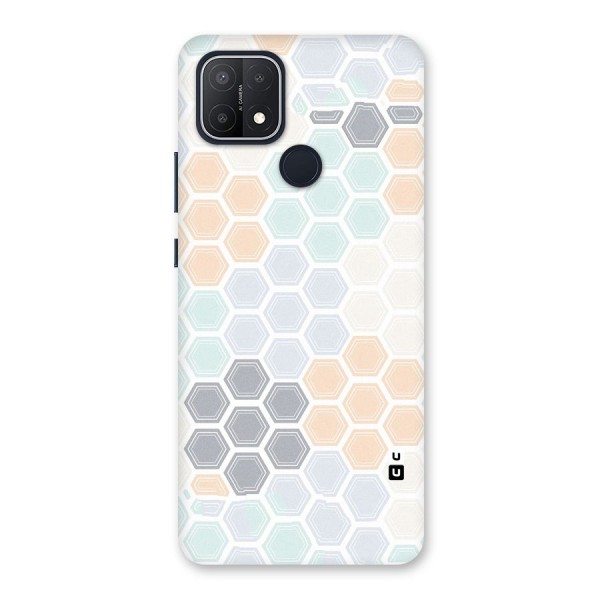 Light Hexagons Back Case for Oppo A15s