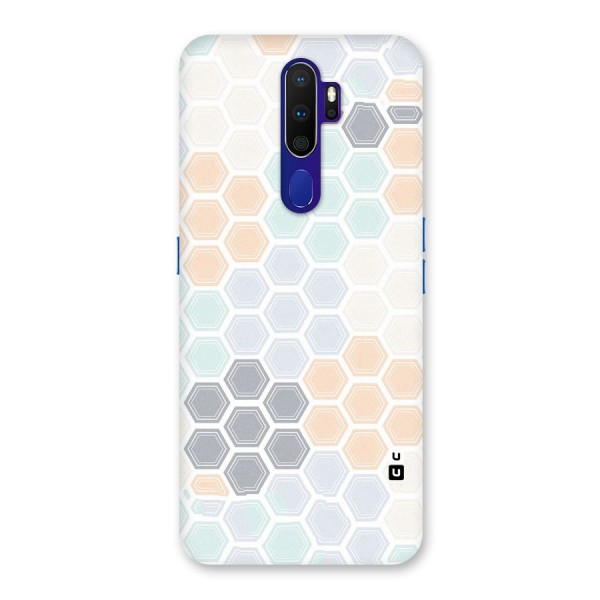 Light Hexagons Back Case for Oppo A9 (2020)