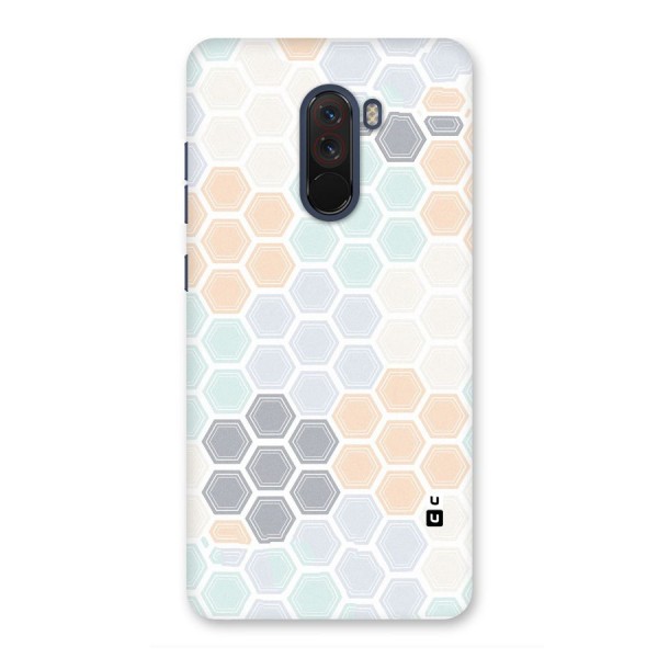 Light Hexagons Back Case for Poco F1