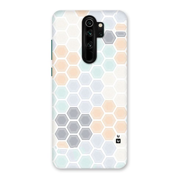 Light Hexagons Back Case for Redmi Note 8 Pro