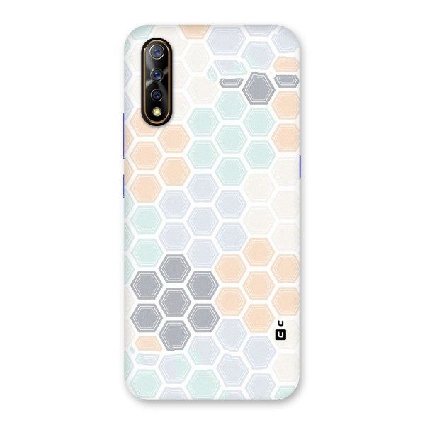 Light Hexagons Back Case for Vivo S1