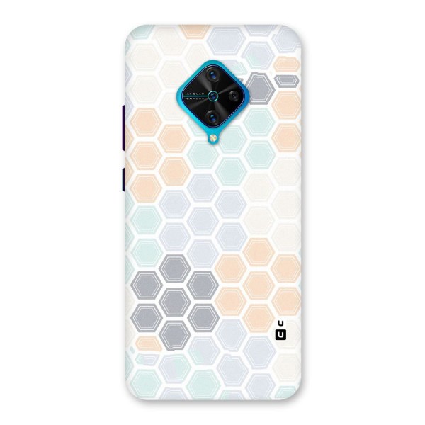 Light Hexagons Back Case for Vivo S1 Pro