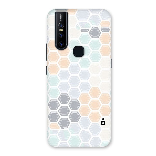 Light Hexagons Back Case for Vivo V15