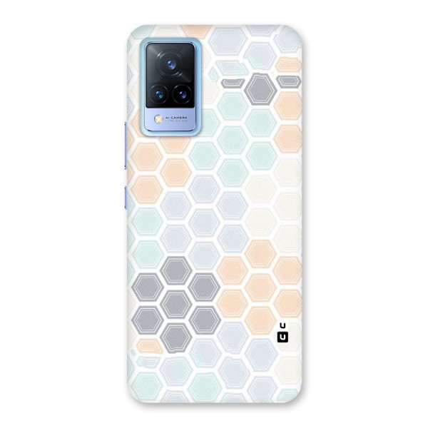 Light Hexagons Back Case for Vivo V21 5G