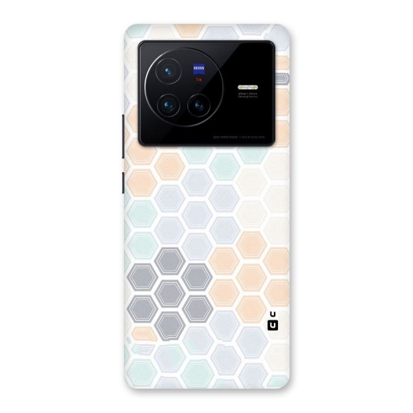 Light Hexagons Back Case for Vivo X80