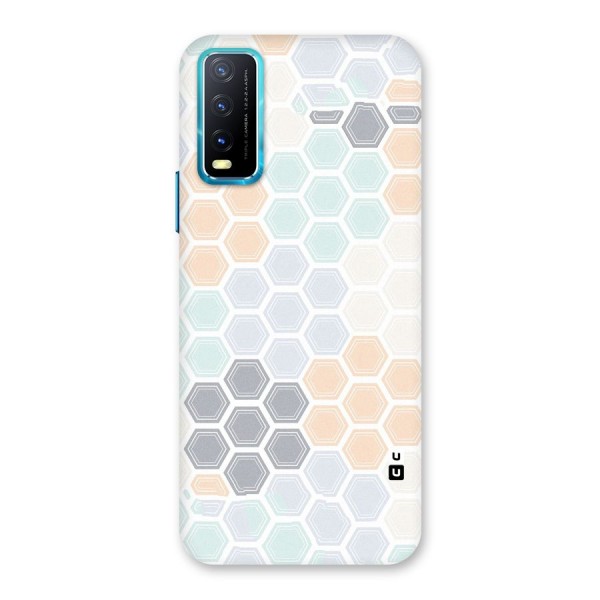 Light Hexagons Back Case for Vivo Y20A