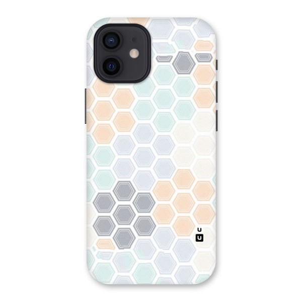 Light Hexagons Back Case for iPhone 12