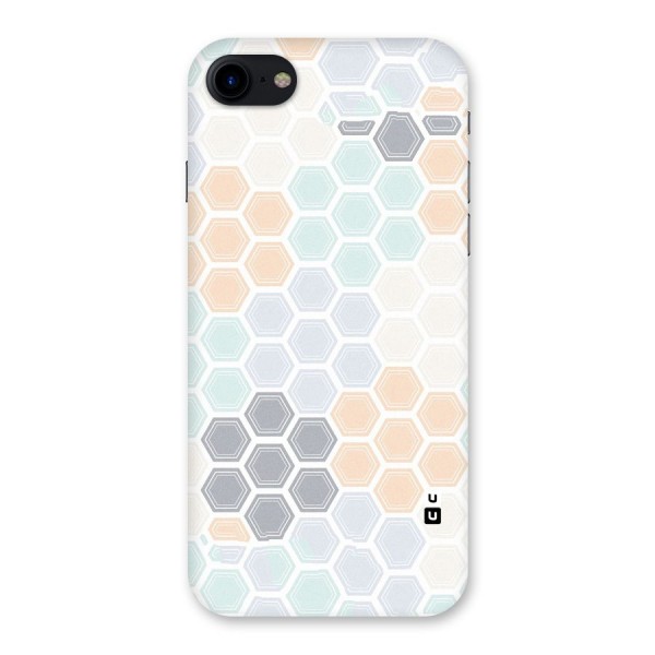 Light Hexagons Back Case for iPhone SE 2020