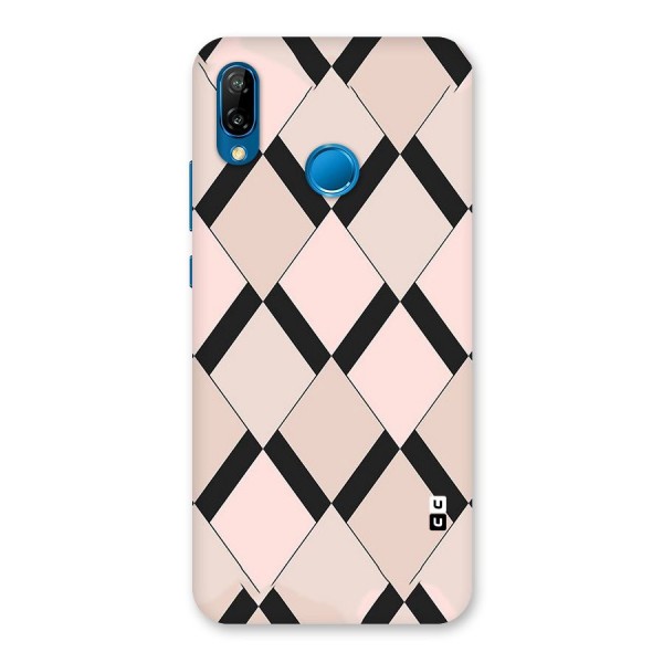 Light Pink Back Case for Huawei P20 Lite