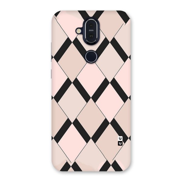 Light Pink Back Case for Nokia 8.1