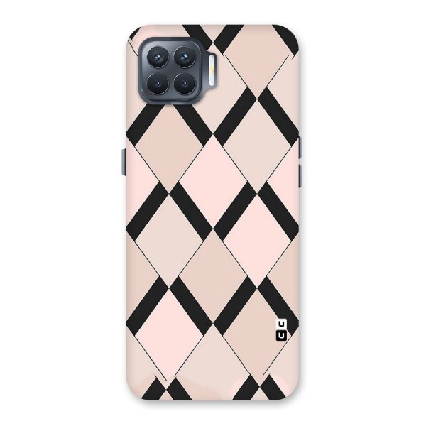 Light Pink Back Case for Oppo F17 Pro