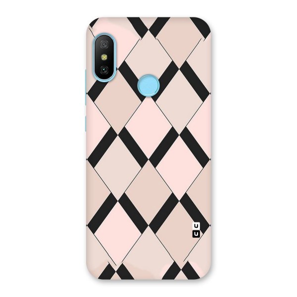 Light Pink Back Case for Redmi 6 Pro