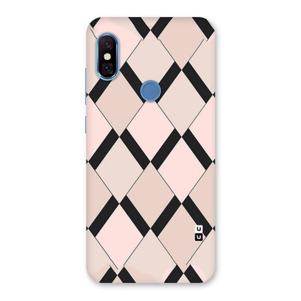 Light Pink Back Case for Redmi Note 6 Pro