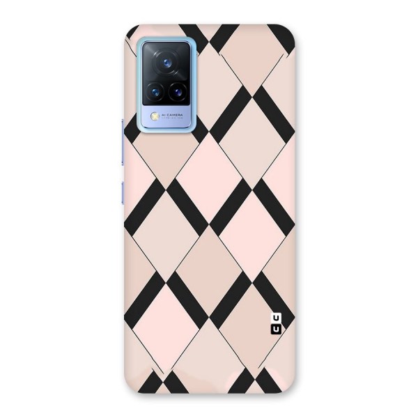 Light Pink Back Case for Vivo V21 5G