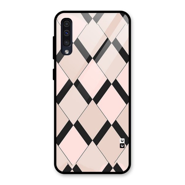 Light Pink Glass Back Case for Galaxy A50s