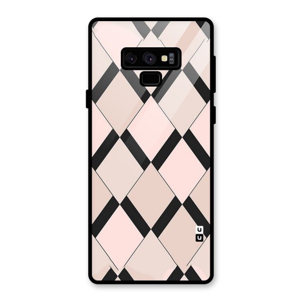 Light Pink Glass Back Case for Galaxy Note 9