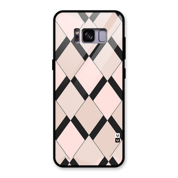 Light Pink Glass Back Case for Galaxy S8