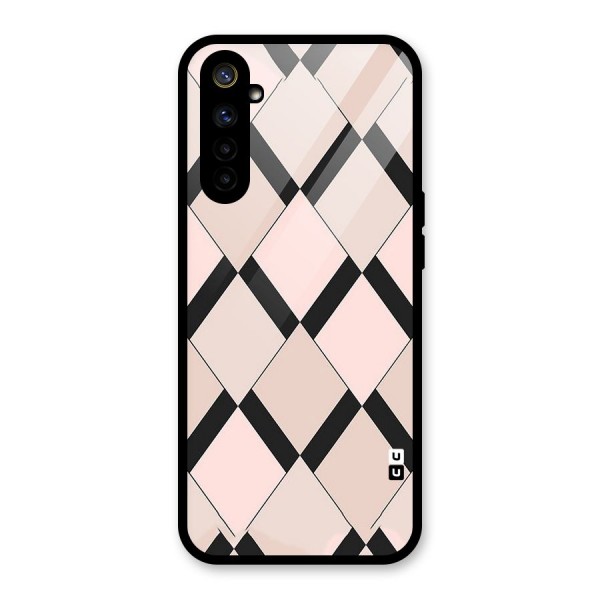 Light Pink Glass Back Case for Realme 6