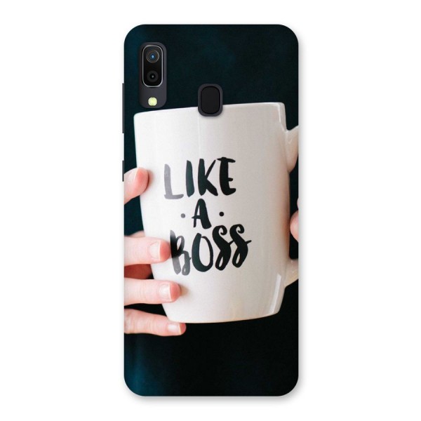 Like a Boss Back Case for Galaxy A20