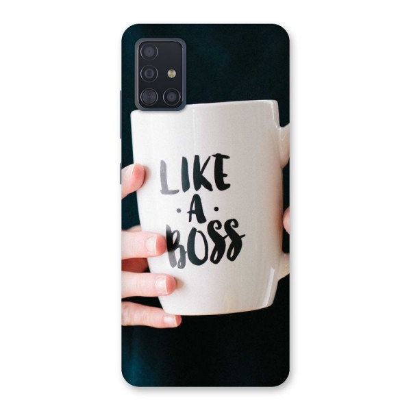 Like a Boss Back Case for Galaxy A51